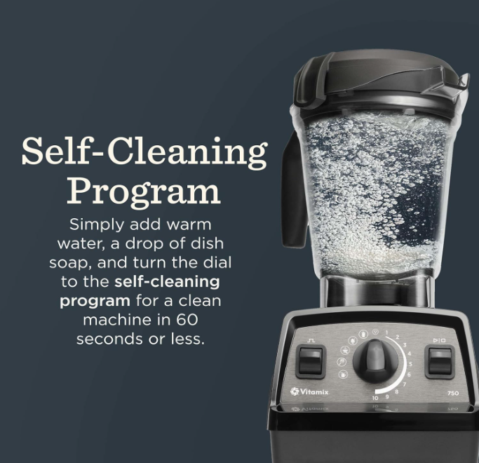 Self-cleaning program in 60 seconds